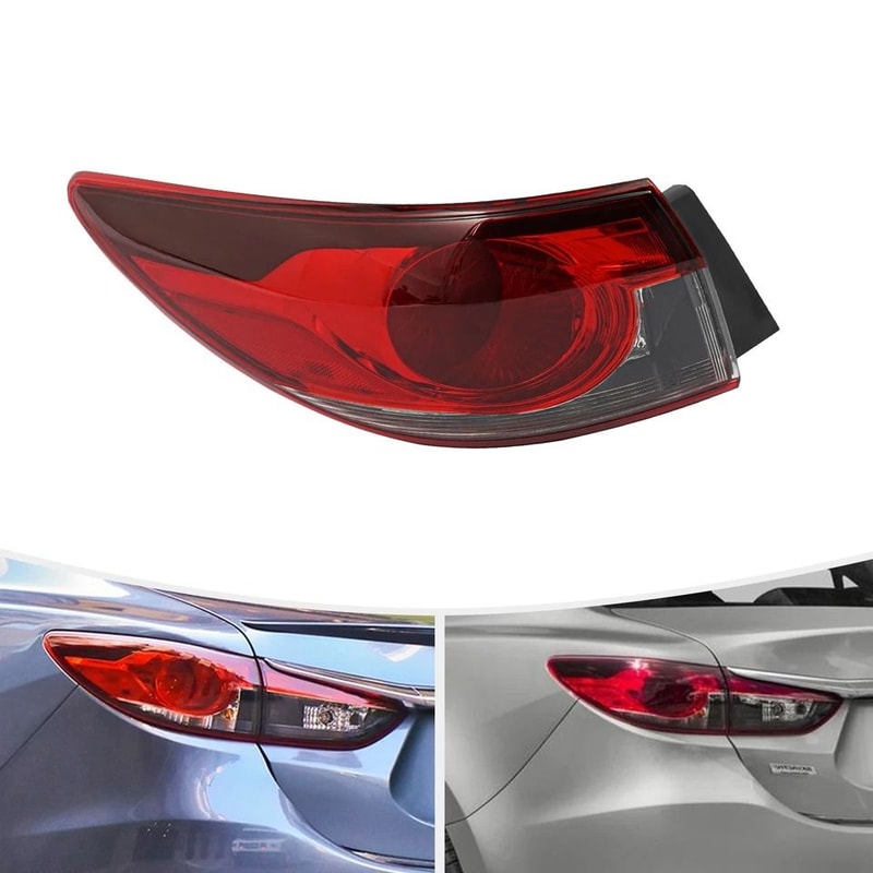 Premium Left Rear Halogen Tail Light Assembly Direct Replacement 1