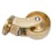 Premium Universal Brass Furniture Casters Set Replacement Wheels For Sofa Table Chair 2