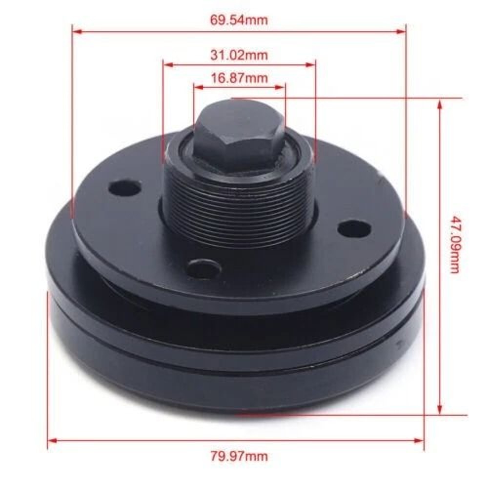 Steel Wheel Adapter Flange Accessories For Grinding Machines Black Wheel Adapter Flange For Grindin 1