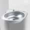 Premium Wall Mounted Stainless Steel Single Bowl Wash Basin Sink 2