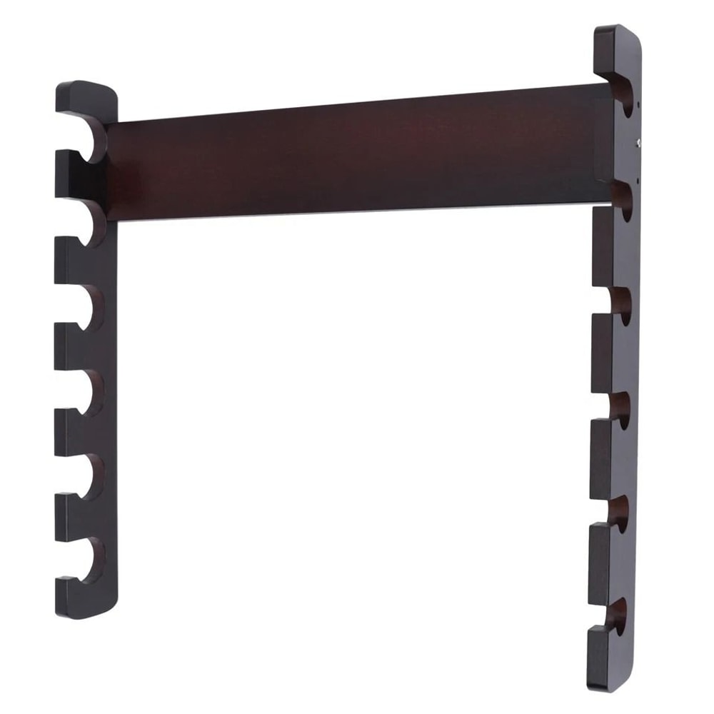 Premium Wall Mounted Pool Cue Rack With Ball Holders Billiard Cue Holder Pool Stick Organizer 1