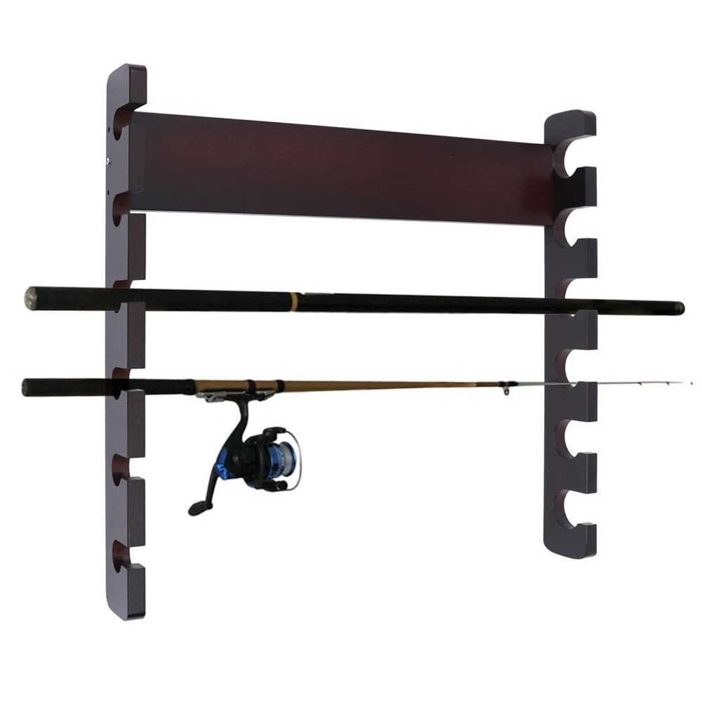 Premium Wall Mounted Pool Cue Rack With Ball Holders Billiard Cue Holder Pool Stick Organizer 3