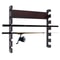 Premium Wall Mounted Pool Cue Rack With Ball Holders Billiard Cue Holder Pool Stick Organizer 3