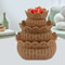 Premium Decorative Rattan Storage Baskets With Lids Stylish Home Organization Set 0