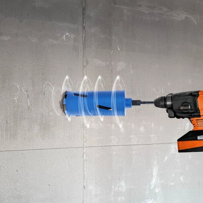 Premium Diamond Hole Saw Kit Tile Porcelain Core Drill Bit Set 4
