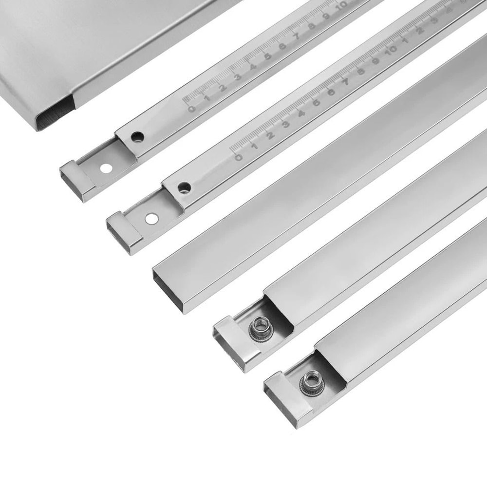 Precision Circular Saw Guide Rail System Accurate Rip Cut Guide For Straight Edge Cutting 6
