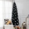 Artificial Christmas Tree Realistic Holiday Decoration Space Saving Modern Seasonal Look 0