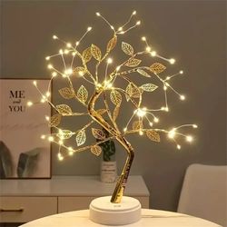 Adjustable DIY Tree LED USB Table Lamp – A Touch of Magic for Your Home Christmas Decor