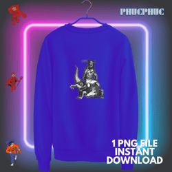 agaress the old duke riding upon a crocodile vector art