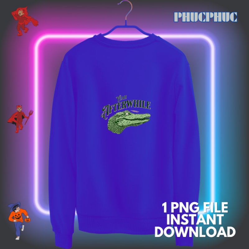 Funny Crocodile 2Yeah Afterwhile Adult Humor Crocodile.png