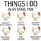 Chicken Things I Do In My Spare Time Farmer Chicken Lovers.png