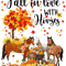 Fall In Love With Horses Autumn Fall Love Horse Thanksgiving.png