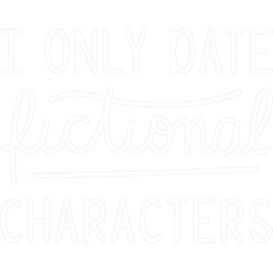 I Only Date Fictional Characters Book Club Love Librarian, Png, Png For Shirt, Png Files For Sublimation, Digital Downlo