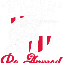in a world where you can be anything be armed forces, png, png for shirt, png files for sublimation, digital download, p