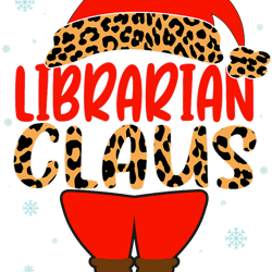 librarian claus christmas santa hat pajamas matching xmas, png, png for shirt, png files for sublimation, digital downll