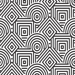 lintah geometric shapes pattern