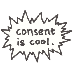 Consent is Cool Comic Flash