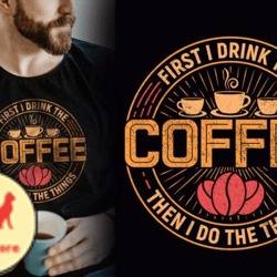 no coffee no talkee retro tshirt design design 85