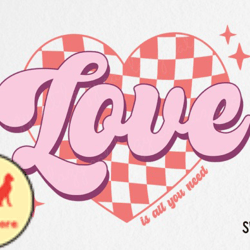 valentines day svg love heart retro design 22