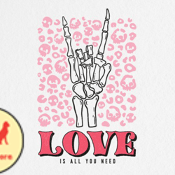 skeleton finger love valentines png design 27
