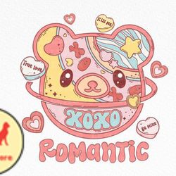 retro valentine heart candy sublimation design 98