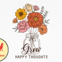 vintage flowers quote png sublimation design 37