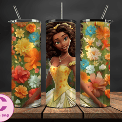 princess disney tumbler wrap, 3d cartoon tumbler wrap, 20oz skinny tumbler designs 34
