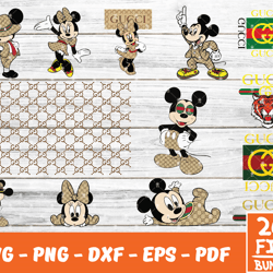 gucci svg, gucci logo svg, mickey gucci svg, disney svg , famous logo svg, pattern gucci svg, dripping logo svg ,logo fa