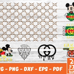 gucci svg, gucci logo png, mickey gucci svg, disney svg , famous logo svg, pattern gucci svg,logo fashion svg 11