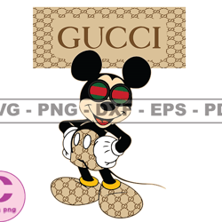 gucci mickey mouse logo, gucci svg,gucci logo svg,fashion brand logo 12