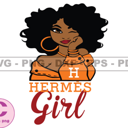 hermes girl svg, hermes svg, hermes logo svg,fashion brand logo 50