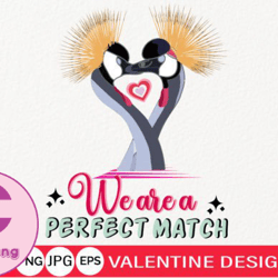 We Are a Perfect Match Valentine Crafts 19