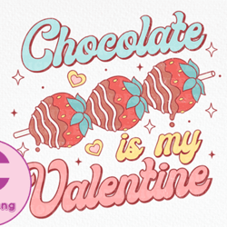 Retro Valentine Chocolate Sublimation 91