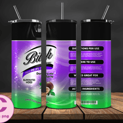 Bitch Spray, Bitch Be Gone 20oz Tumbler Wrap PNG File For Sublimation, Rainbow Bitch Spray, Tumbler PNG 13