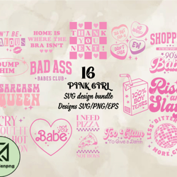16 Pink Girl Svg Design Bundle, Christian Christmas Svg, Christmas Design, Christmas Shirt, Christmas 87
