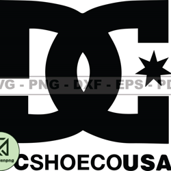 DC Shoes Logo Svg, Fashion Brand Logo 119