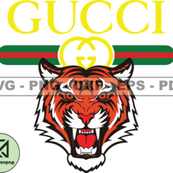 Gucci Tiger Logo Svg, Fashion Brand Logo 188