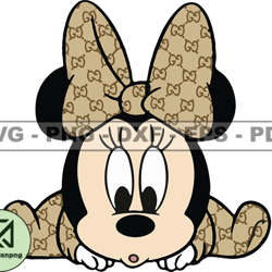 Gucci Mickey Mouse Svg, Fashion Brand Logo 201