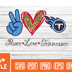 Tennessee Titans Svg , Peace Love  NfL Svg, Team Nfl Svg 32