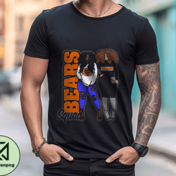 Bears Squad Tshirts, NFL Unisex Football Tshirt, NFL Tshirts Design 02