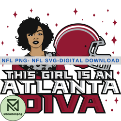 Atlanta Diva Svg Files, Mug Design, TShirt Designs SVG, Svg Files for Cricut 03