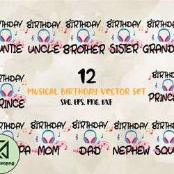 Birthday Bundle, Birthday Quotes SVG, Birthday Svg, Happy Birthday Png, T-shirt Designs 29