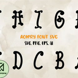 Aotery Font Svg, Modern Font, Fonts For Cricut, Beauty Font, Font For T-shirts 42