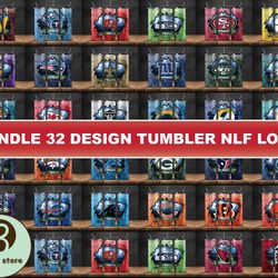 Bundle NFL Logo Tumbler Wrap, NFL Logo,Nfl Logo Team,Nfl Png,Nfl Tumbler,Nfl Sports,NFL, Nfl Design 13