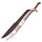 Hobbit Orcrist Sword, Thorin Oakenshield Sword, Lord of The Rings, LOTR Sword leather w sheath