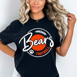 Bears SVG PNG, Bears Paw svg, Bears Football svg, Bears Cheer svg, Bears Mascot svg, Bears Shirt svg, Bears Vibes svg, S