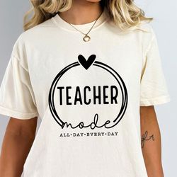 teacher mode svg, teacher mode all day every day svg, teacher life svg, teacher gift svg, cricut, teacher svg, teacher s