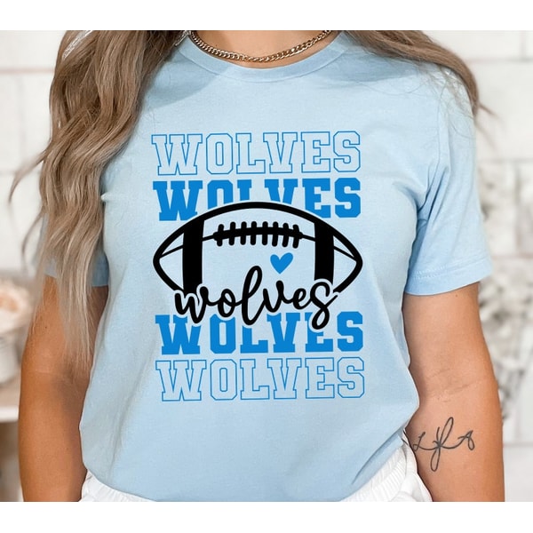 Wolves SVG, Wolves Mascot svg, Stacked Wolves svg, Wolves Sc - Inspire ...