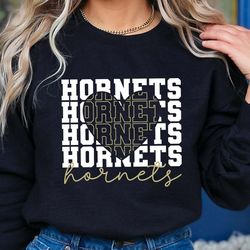 stacked hornets svg, hornets mascot svg, hornets svg, hornets school team svg, hornets cheer svg, school spirit svg,horn