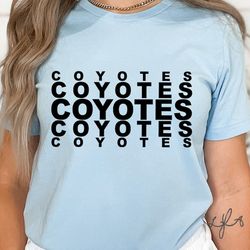 Coyotes SVG PNG, Coyotes Mascot svg, Coyotes Cheer svg, Coyotes Shirt svg, Coyotes Sport svg, Coyotes Mom svg,Coyotes Lo
